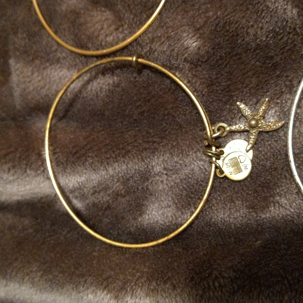Bundle: 8 Alex & Ani Bangle Bracelet Set - image 2